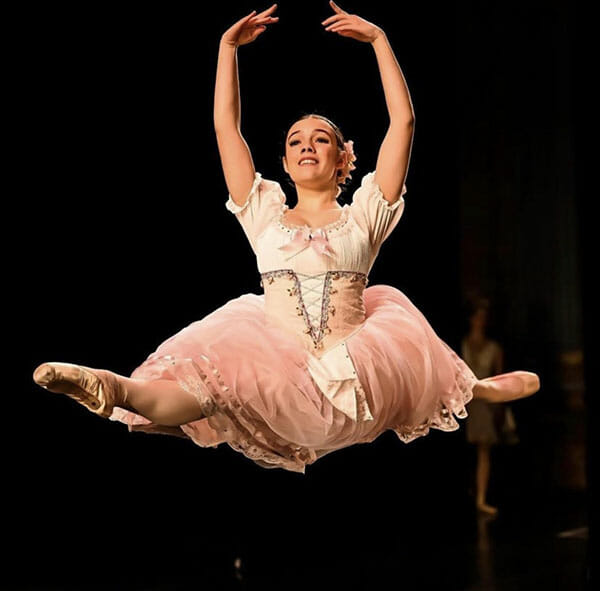 Ballerina mid leap - Lasley Centre for the Performing Arts Spring Recital 2023